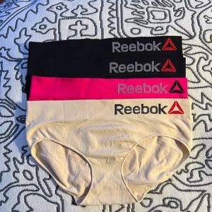 Reebok 4pk seamless underwear, NWOT